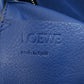 LOEWE Shoulder Bag leather blue one belt anagram