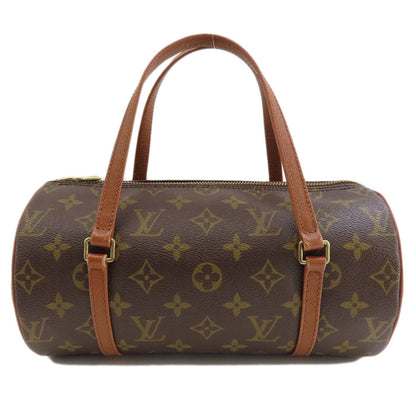 LOUIS VUITTON Handbag M51366 Monogram canvas Brown Papillon 26 Old Monog Lamb