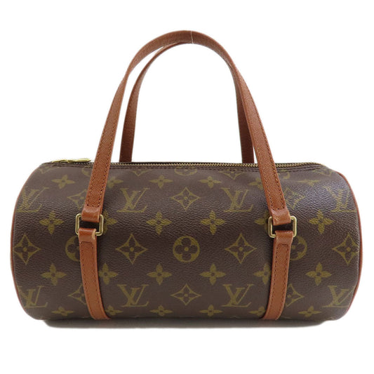 LOUIS VUITTON Handbag M51366 Monogram canvas Brown Papillon 26 Old Monog Lamb