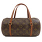 LOUIS VUITTON Handbag M51366 Monogram canvas Brown Papillon 26 Old Monog Lamb