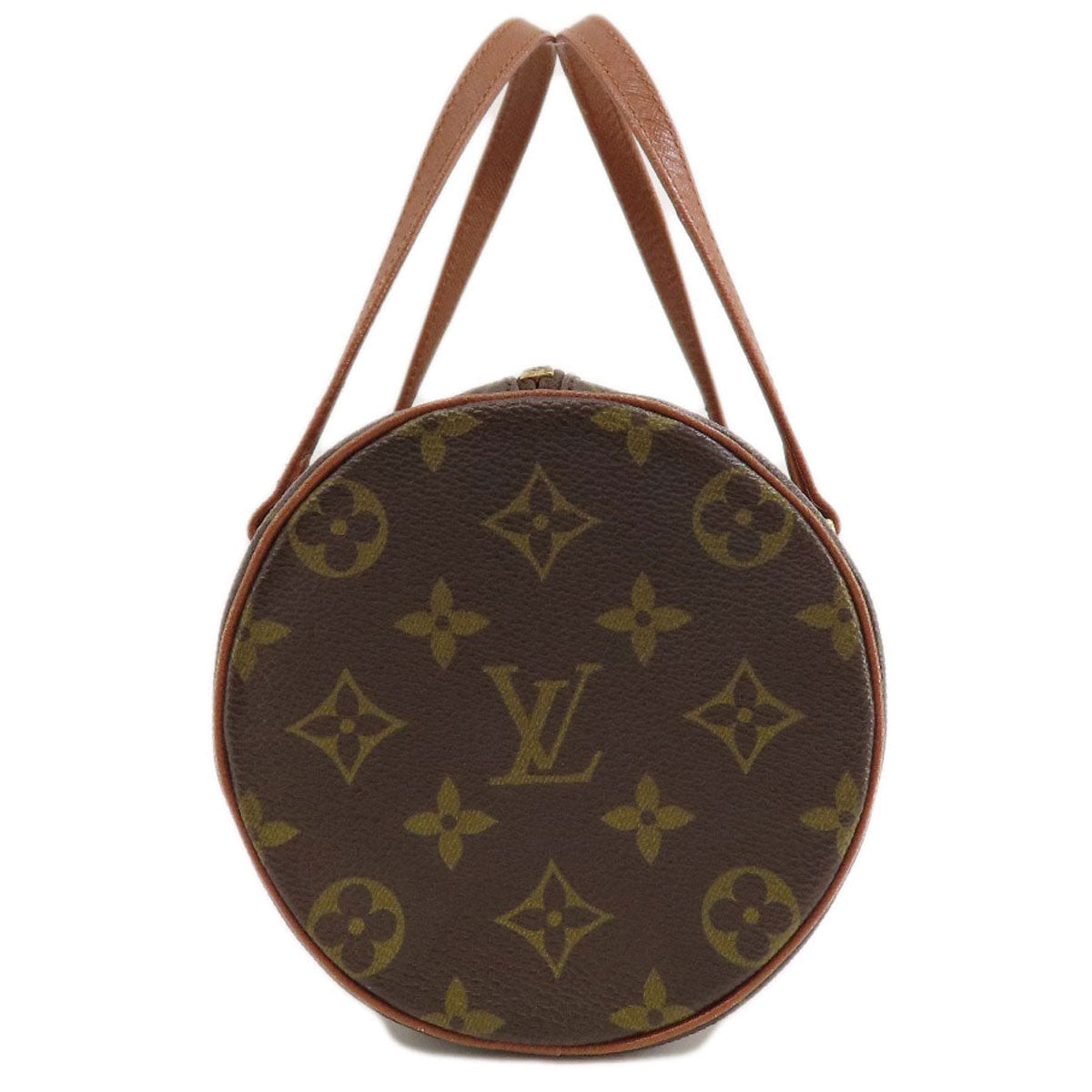 LOUIS VUITTON Handbag M51366 Monogram canvas Brown Papillon 26 Old Monog Lamb
