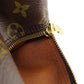 LOUIS VUITTON Handbag M51366 Monogram canvas Brown Papillon 26 Old Monog Lamb