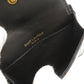 SAINT LAURENT Coin case Calfskin black Logo motif Women Used Authentic
