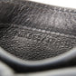 SAINT LAURENT Coin case Calfskin black Logo motif Women Used Authentic