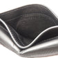 SAINT LAURENT Coin case Calfskin black Logo motif Women Used Authentic