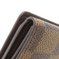 LOUIS VUITTON Coin case N62925 Damier canvas Brown Ludlow Damier Ebene Women Used Authentic