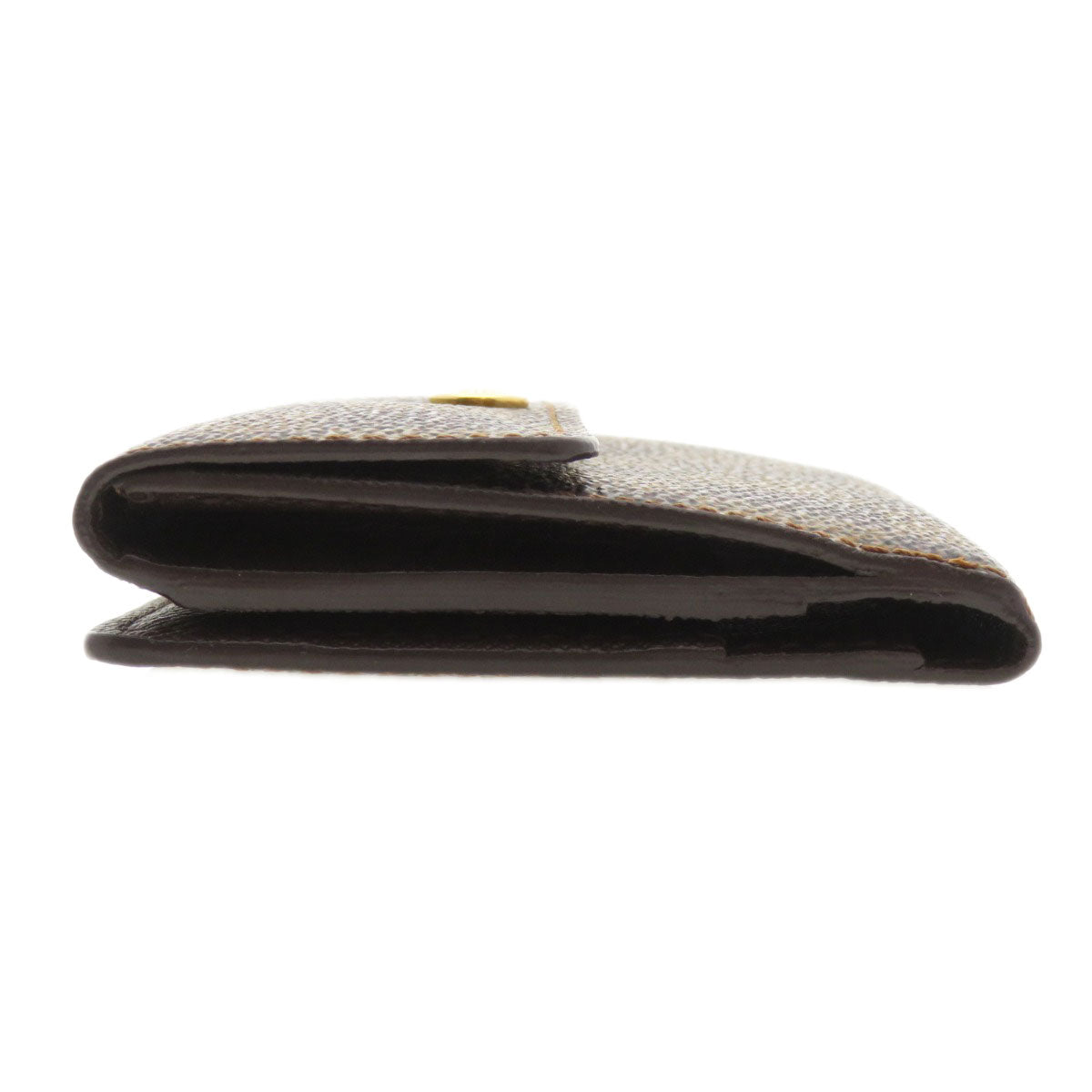 LOUIS VUITTON Coin case N62925 Damier canvas Brown Ludlow Damier Ebene Women Used Authentic