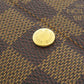 LOUIS VUITTON Coin case N62925 Damier canvas Brown Ludlow Damier Ebene Women Used Authentic