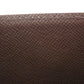 LOUIS VUITTON Coin case N62925 Damier canvas Brown Ludlow Damier Ebene Women Used Authentic