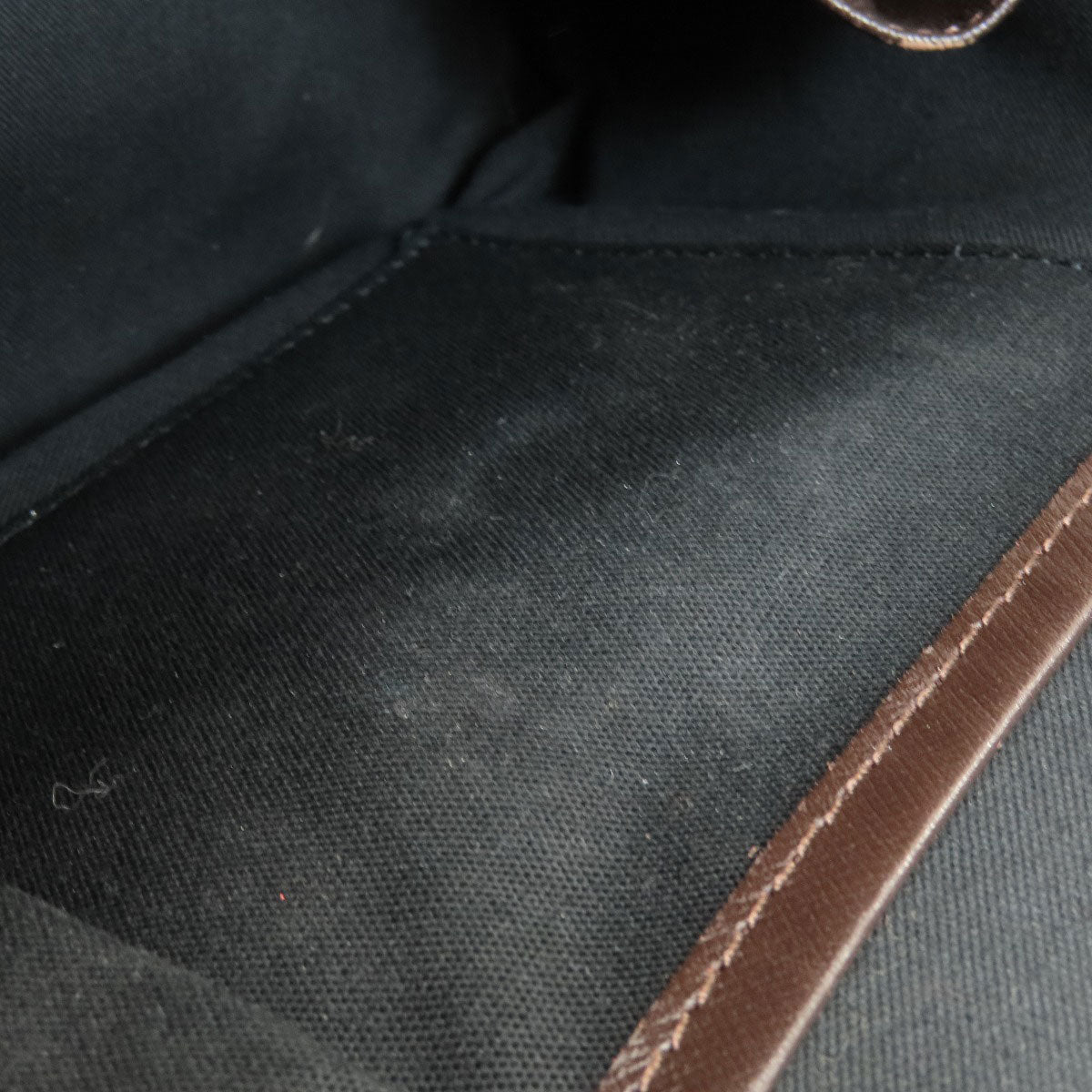 BURBERRY Handbag Canvas, Leather Brown Nova Check Women Used Authentic