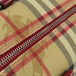 BURBERRY Handbag PVC beige Nova Check Women Used Authentic