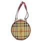 BURBERRY Handbag PVC beige Nova Check Women Used Authentic