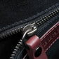 BURBERRY Handbag PVC, Leather Brown Check Pattern 2WAY Women Used Authentic