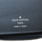 LOUIS VUITTON Long Wallet Purse M62295 Monogram Eclipse black Zippy wallet  Vertical mens Used Authentic