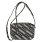 BALENCIAGA Shoulder Bag 552372 Calfskin black logo Women Used Authentic
