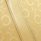 CELINE Handbag canvas beige C Macadam Women Used Authentic