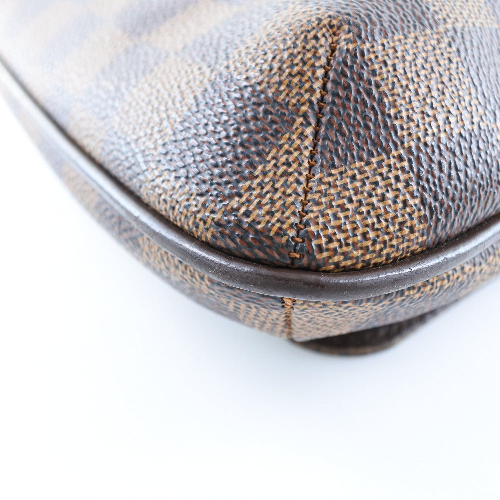 LOUIS VUITTON Shoulder Bag N51260 Damier canvas Brown Musette Salsa Women Used Authentic
