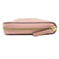 GUCCI Long Wallet Purse 449347 leather pink Interlocking G Women Used Authentic
