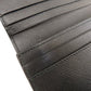 PRADA Long Wallet Purse leather black logo saffiano Women Used Authentic