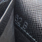 PRADA Long Wallet Purse leather black logo saffiano Women Used Authentic