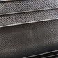PRADA Long Wallet Purse leather black logo saffiano Women Used Authentic
