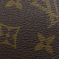 LOUIS VUITTON Handbag M47270 Monogram canvas Brown Deauville Monogram Women Used Authentic