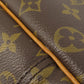 LOUIS VUITTON Handbag M47270 Monogram canvas Brown Deauville Monogram Women Used Authentic