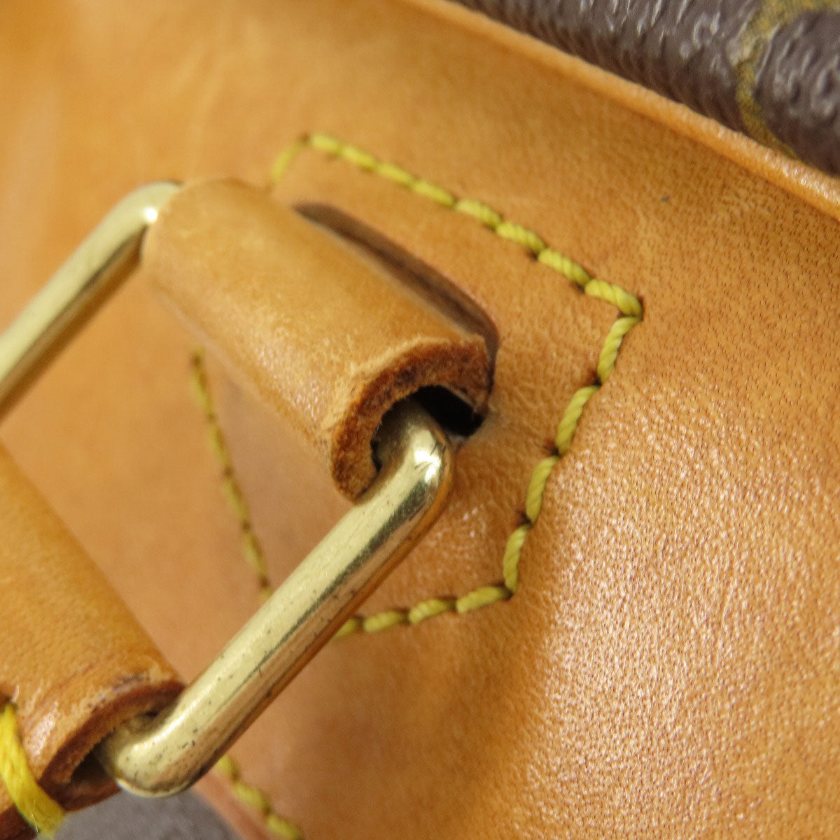 LOUIS VUITTON Handbag M47270 Monogram canvas Brown Deauville Monogram Women Used Authentic
