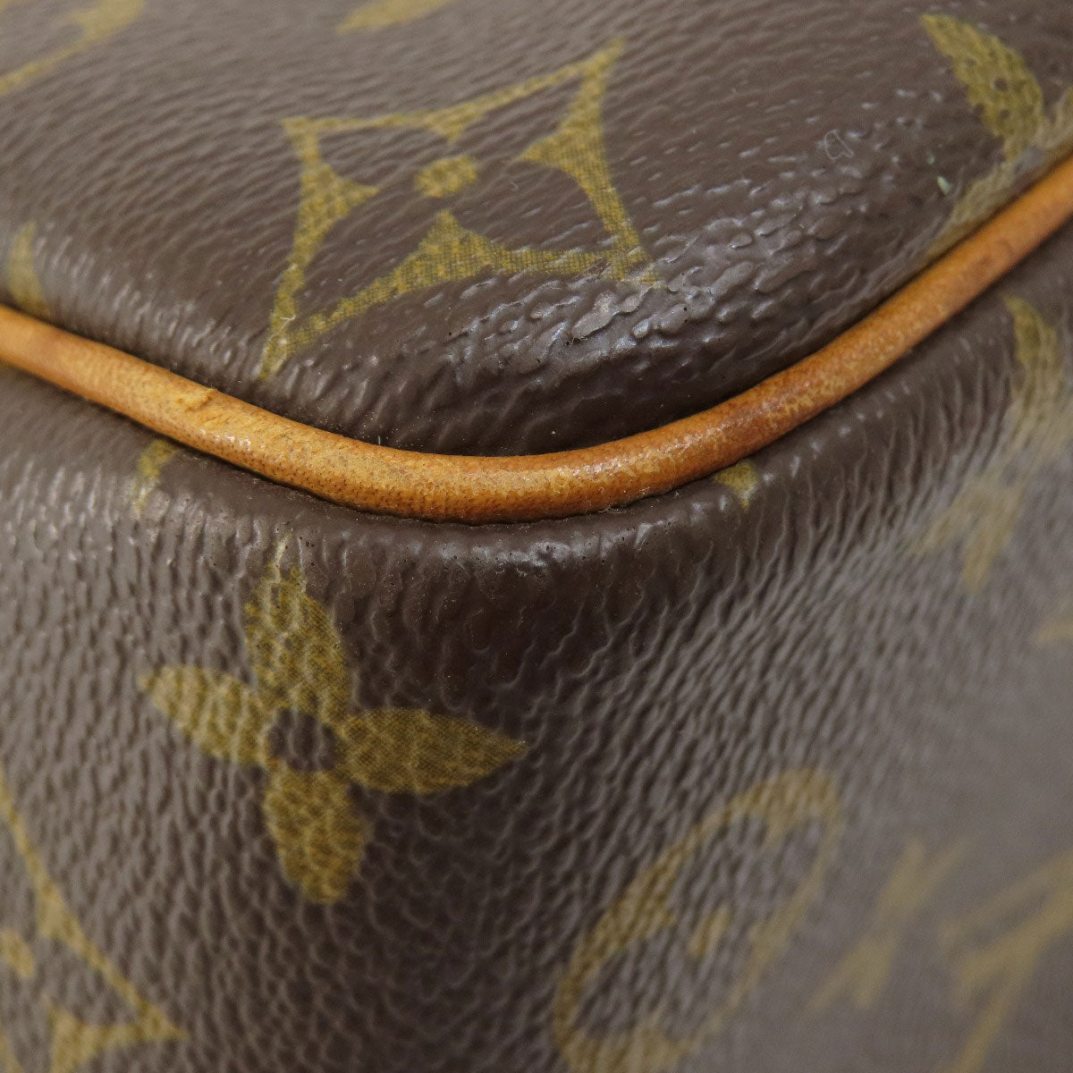 LOUIS VUITTON Handbag M47270 Monogram canvas Brown Deauville Monogram Women Used Authentic
