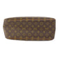 LOUIS VUITTON Handbag M47270 Monogram canvas Brown Deauville Monogram Women Used Authentic