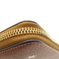 LOEWE Long Wallet Purse Calfskin Brown anagram star Women Used Authentic