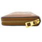LOEWE Long Wallet Purse Calfskin Brown anagram star Women Used Authentic