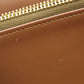 LOEWE Long Wallet Purse Calfskin Brown anagram star Women Used Authentic