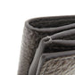 FENDI Bifold Wallet 7M0280 Calfskin gray Mini wallet tri-fold baguette mens Used Authentic
