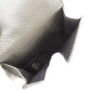 FENDI Bifold Wallet 7M0280 Calfskin gray Mini wallet tri-fold baguette mens Used Authentic