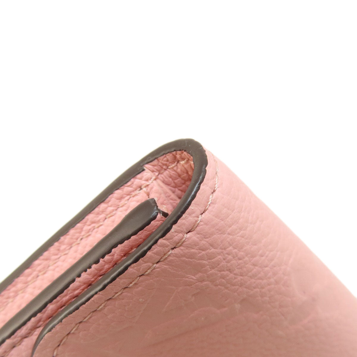 LOUIS VUITTON Coin case M81520 Ann Platt pink Portomone Rosali Rose Poodle Women Used Authentic