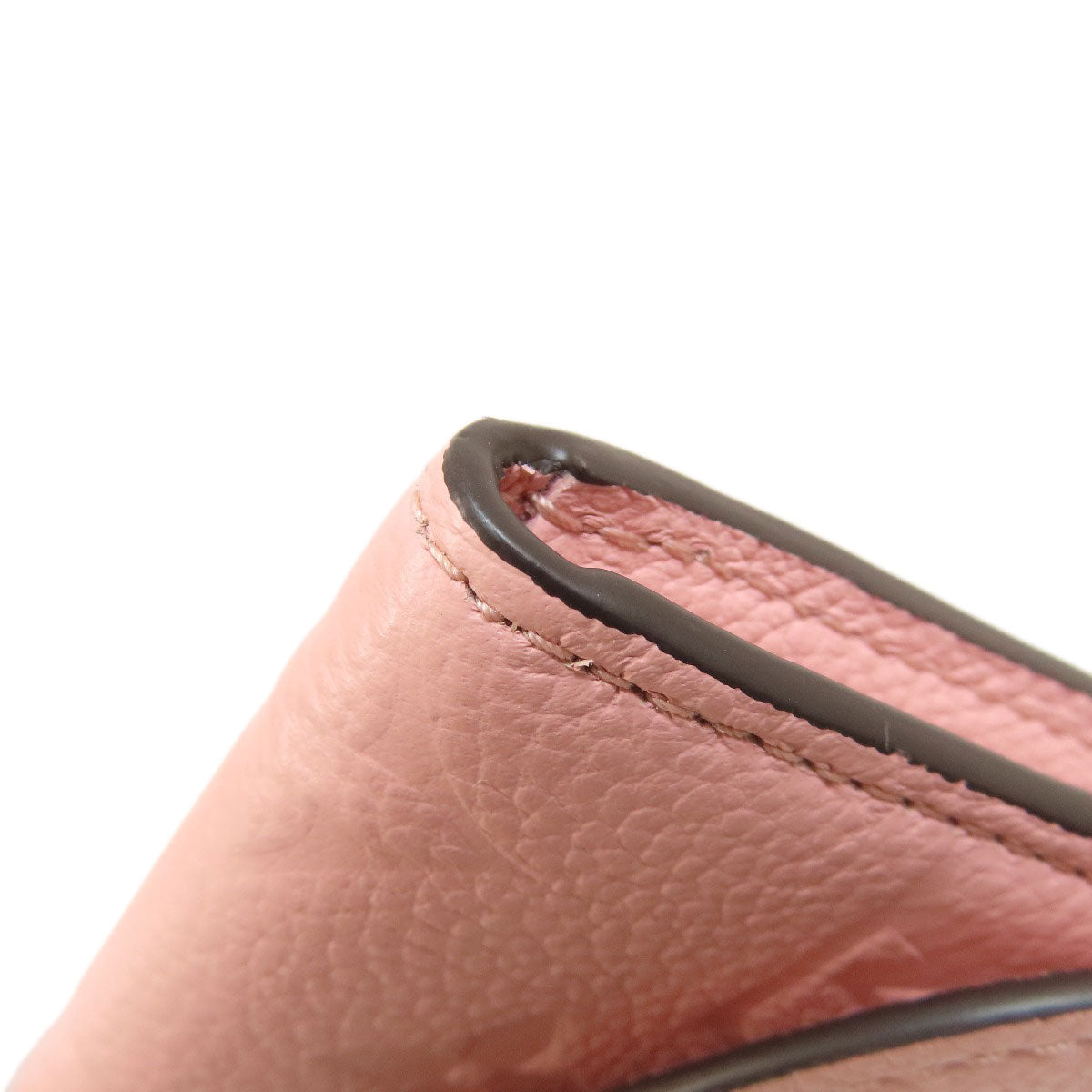 LOUIS VUITTON Coin case M81520 Ann Platt pink Portomone Rosali Rose Poodle Women Used Authentic