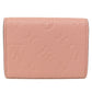 LOUIS VUITTON Coin case M81520 Ann Platt pink Portomone Rosali Rose Poodle Women Used Authentic