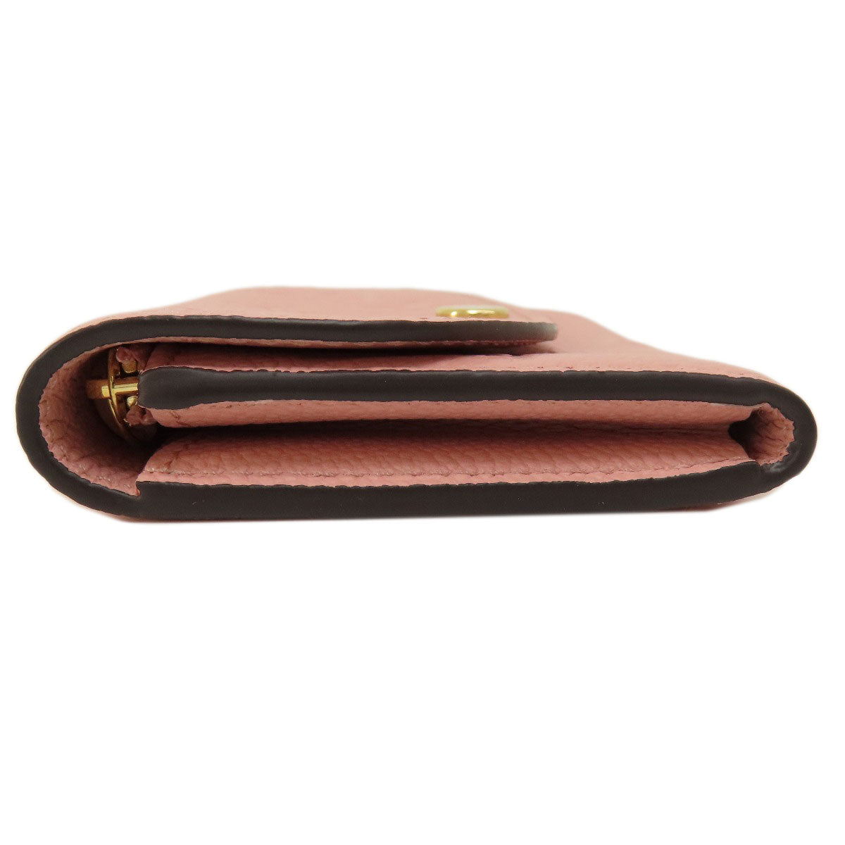 LOUIS VUITTON Coin case M81520 Ann Platt pink Portomone Rosali Rose Poodle Women Used Authentic