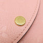 LOUIS VUITTON Coin case M81520 Ann Platt pink Portomone Rosali Rose Poodle Women Used Authentic