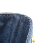 PRADA Tote Bag B1877B denim blue Canapa Women Used Authentic