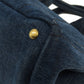 PRADA Tote Bag B1877B denim blue Canapa Women Used Authentic