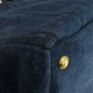 PRADA Tote Bag B1877B denim blue Canapa Women Used Authentic