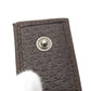 GUCCI Bifold Wallet 146568 Canvas, Leather Brown GG Women Used Authentic