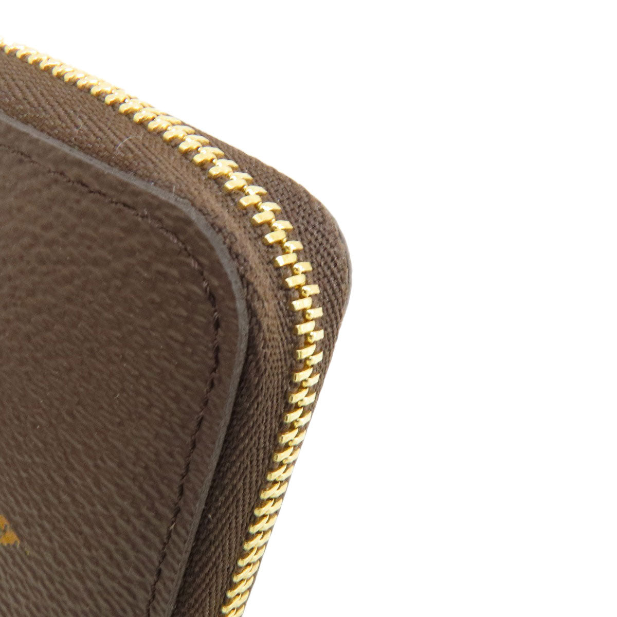 LOUIS VUITTON Coin case M67690 Giant monogram canvas Brown Zippy Coin Purse Monogram Giant Women Used Authentic