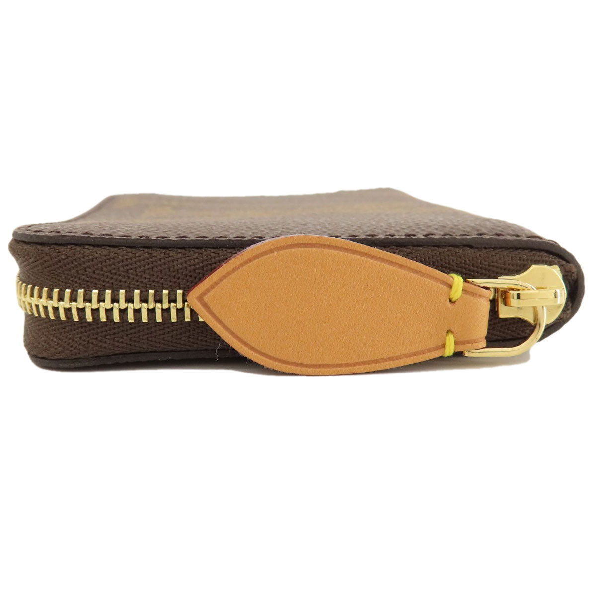 LOUIS VUITTON Coin case M67690 Giant monogram canvas Brown Zippy Coin Purse Monogram Giant Women Used Authentic