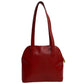 Dior Shoulder Bag leather Red CD logo Metal Women Used Authentic