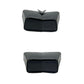 CELINE Shoulder Bag leather Navy logo ring Metal Women Used Authentic