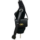 CELINE Shoulder Bag Calfskin, Leather black logo carriage Metal Women Used Authentic