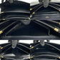 CELINE Shoulder Bag Calfskin, Leather black logo carriage Metal Women Used Authentic